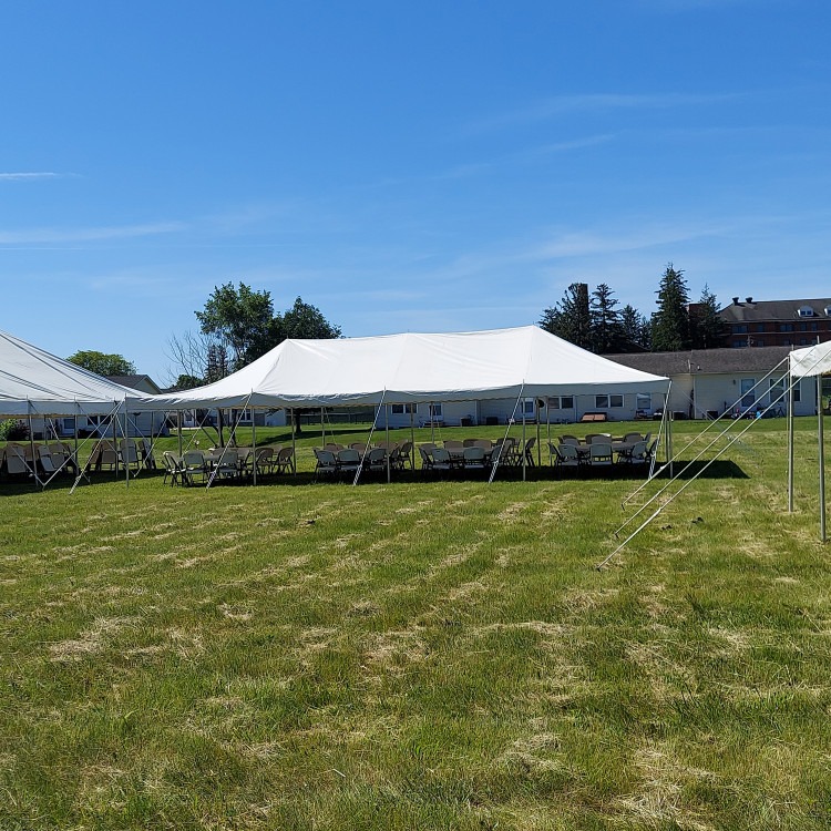 20x40 White Party Tent