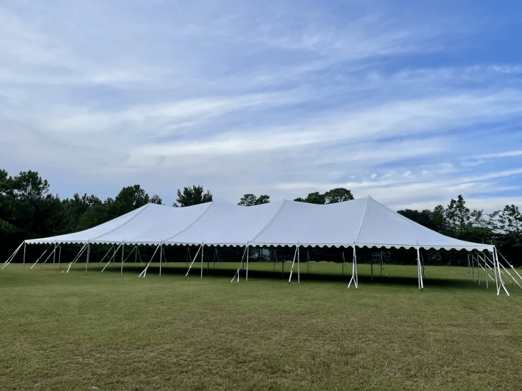 40x120 White Party Tent